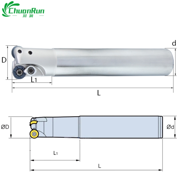 TRS Round dowel end mill